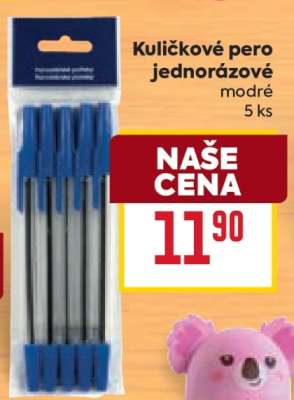 KULIČKOVÉ PERO JEDNORÁZOVÉ