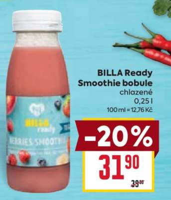 BILLA Ready Smoothie bobule