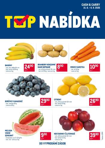 Leták MAKRO - 31.8.2026 - 6.9.2026.