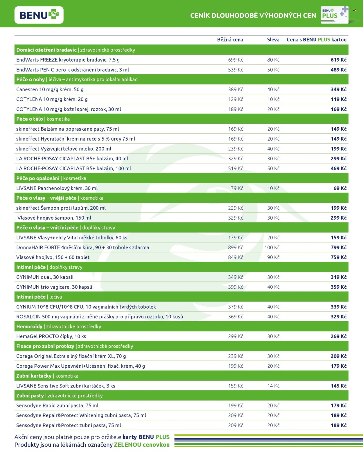 Leták BENU Lékárna - 1.9.2026 - 30.9.2026. Strana 5