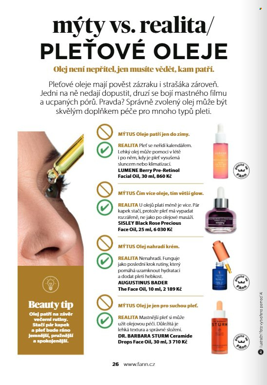 Leták FAnn parfumerie - 1.9.2026 - 31.10.2026. Strana 26