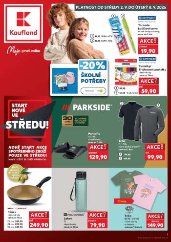 Leták Kaufland - 2.9.2026 - 8.9.2026.