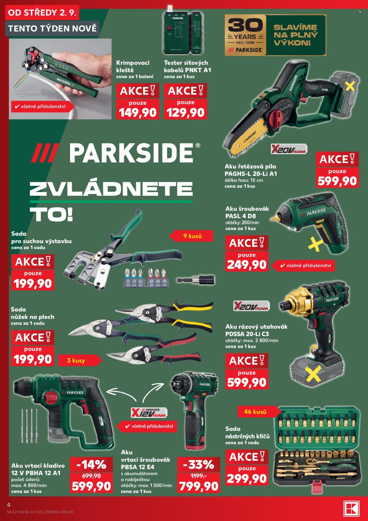 Leták Kaufland - 2.9.2026 - 8.9.2026. Strana 4