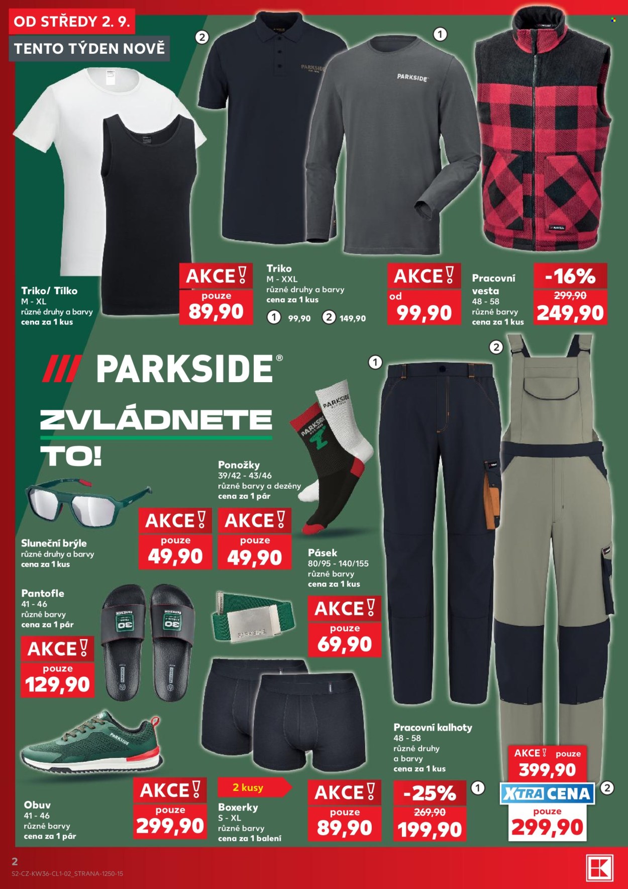 Leták Kaufland - 2.9.2026 - 8.9.2026. Strana 2
