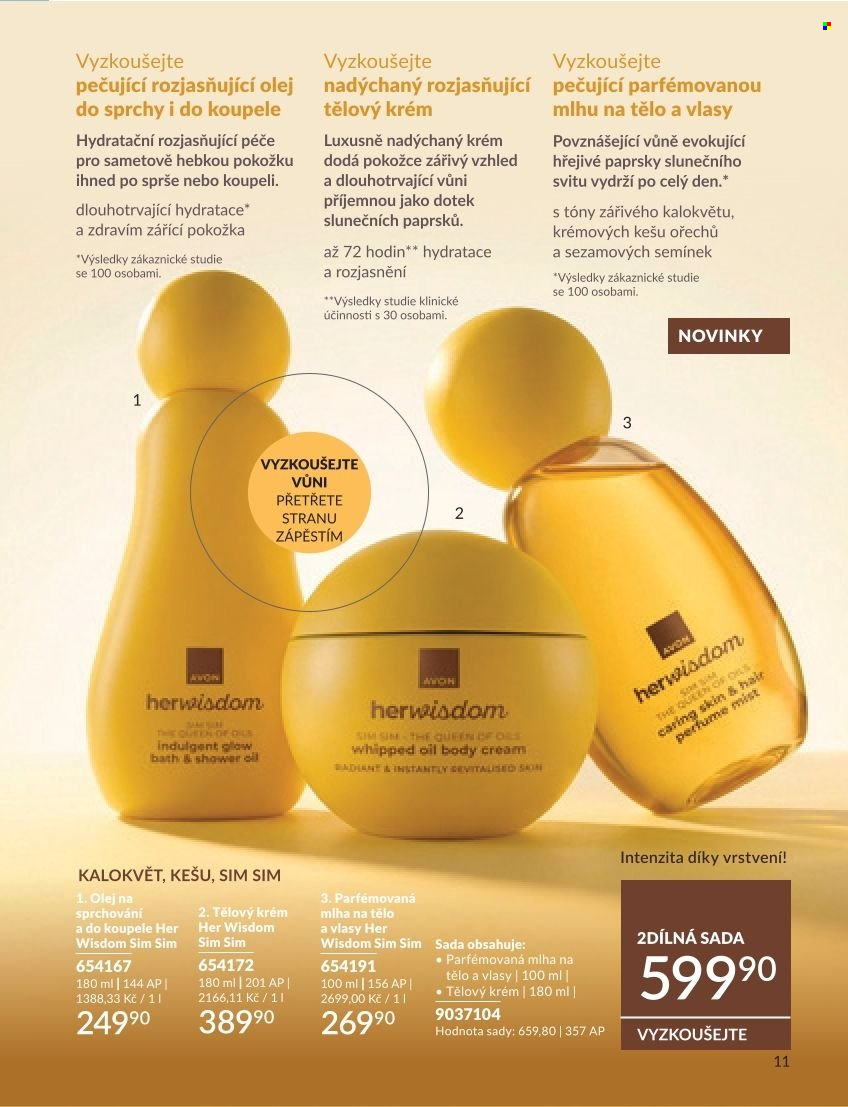 Leták AVON - 1.9.2026 - 30.9.2026. Strana 11