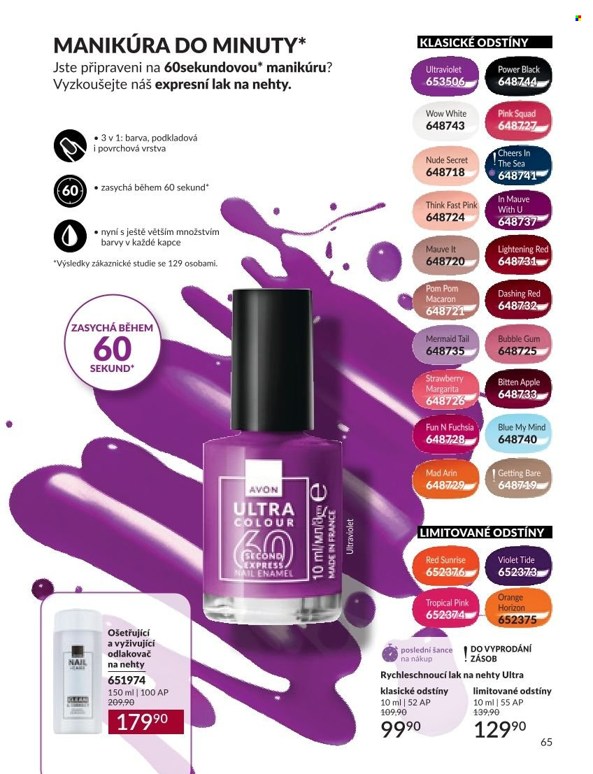 Leták AVON - 1.9.2026 - 30.9.2026. Strana 65