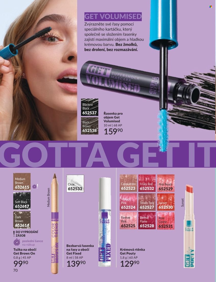 Leták AVON - 1.9.2026 - 30.9.2026. Strana 70