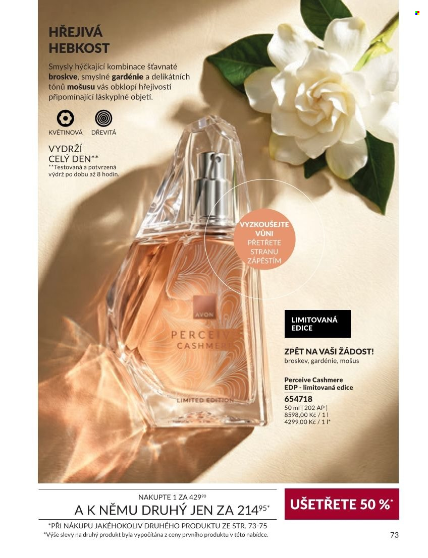 Leták AVON - 1.9.2026 - 30.9.2026. Strana 73
