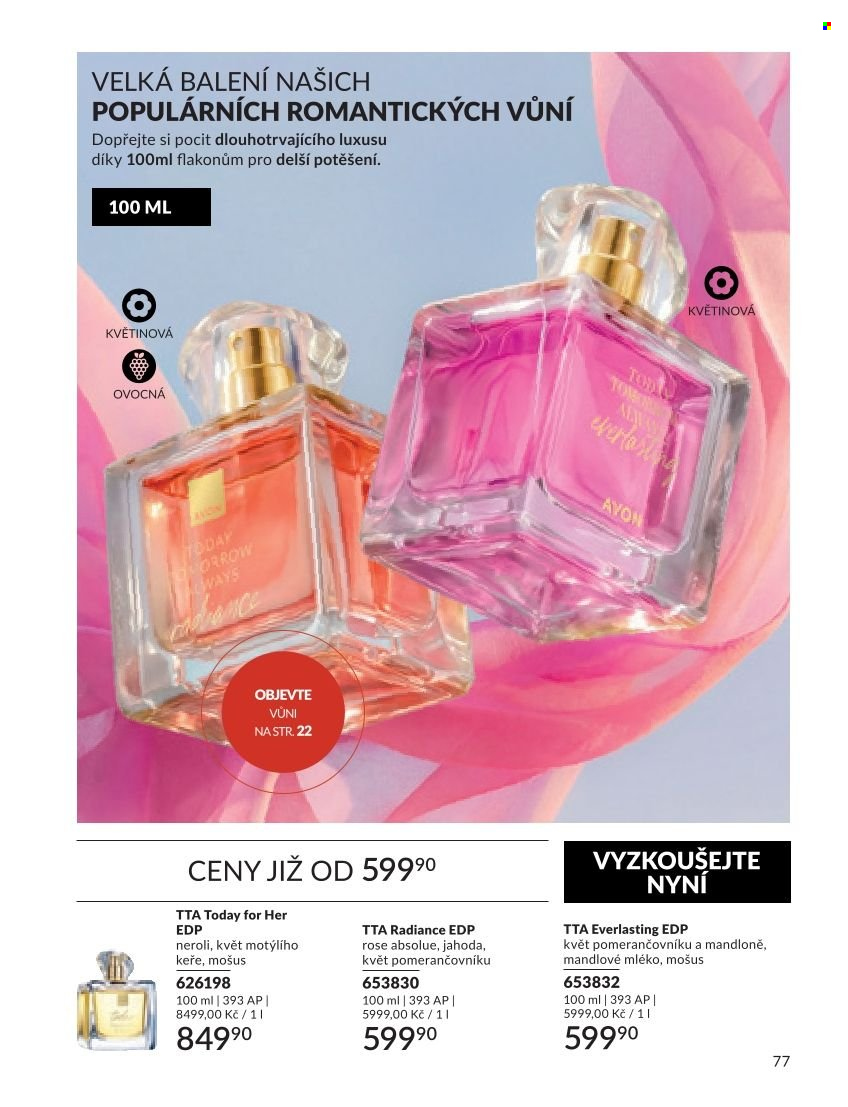 Leták AVON - 1.9.2026 - 30.9.2026. Strana 77
