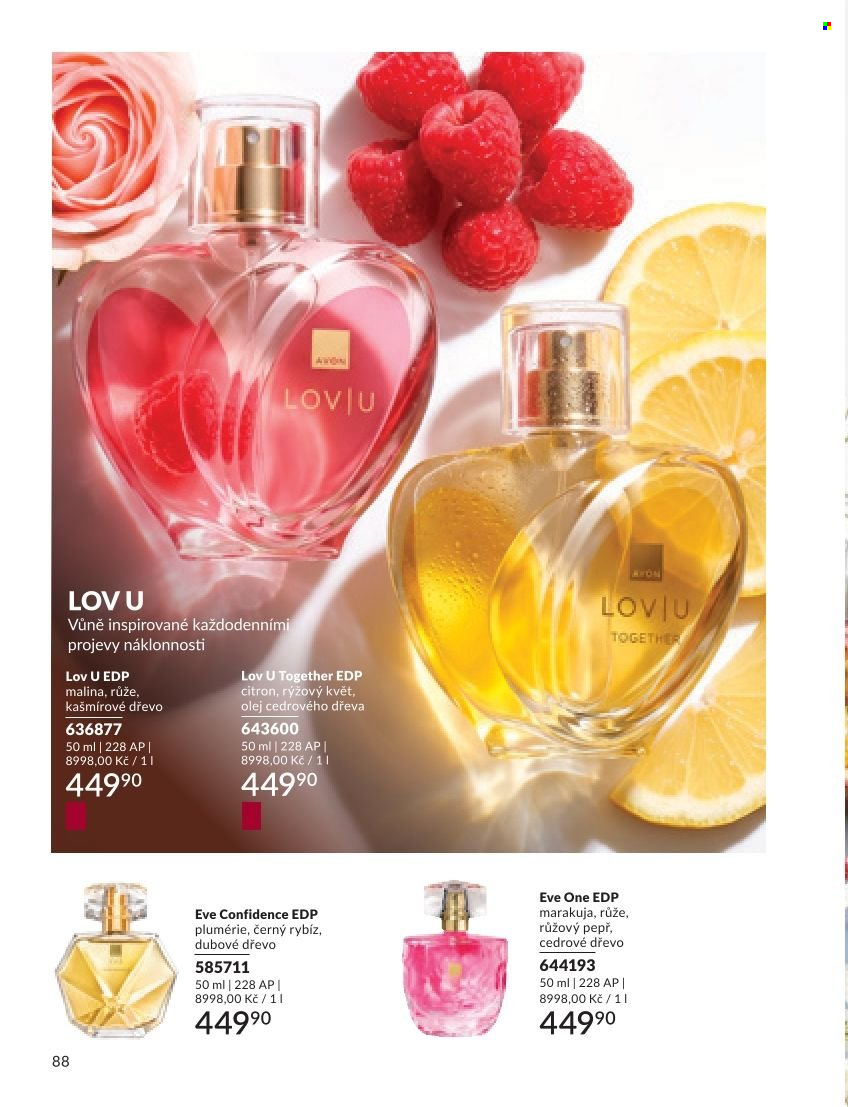 Leták AVON - 1.9.2026 - 30.9.2026. Strana 88