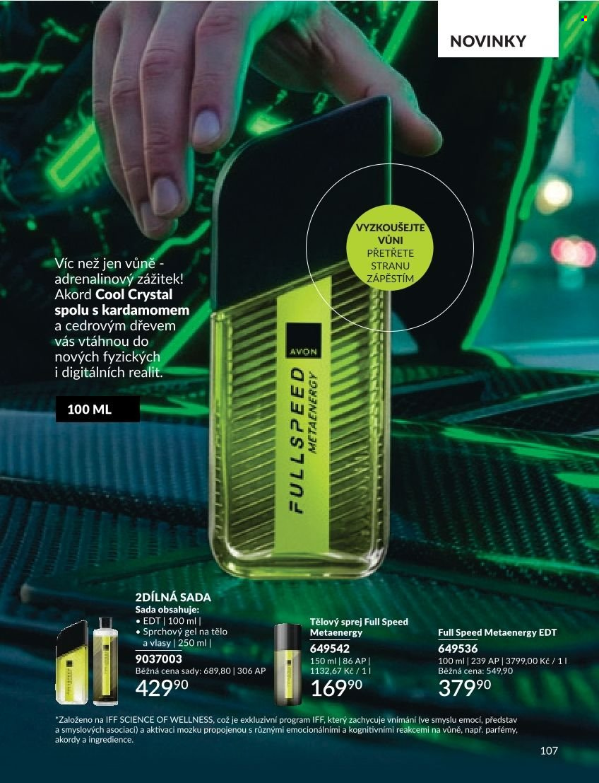 Leták AVON - 1.9.2026 - 30.9.2026. Strana 107