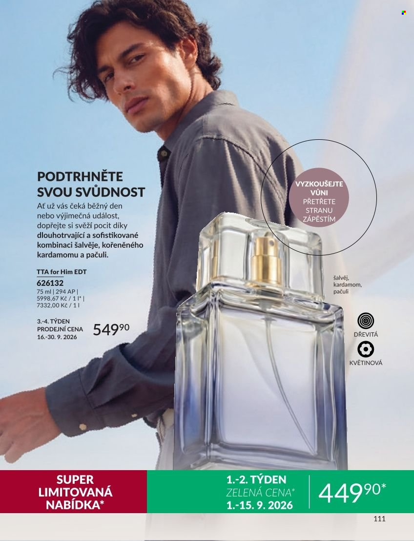 Leták AVON - 1.9.2026 - 30.9.2026. Strana 111