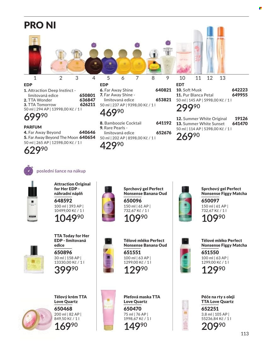 Leták AVON - 1.9.2026 - 30.9.2026. Strana 113