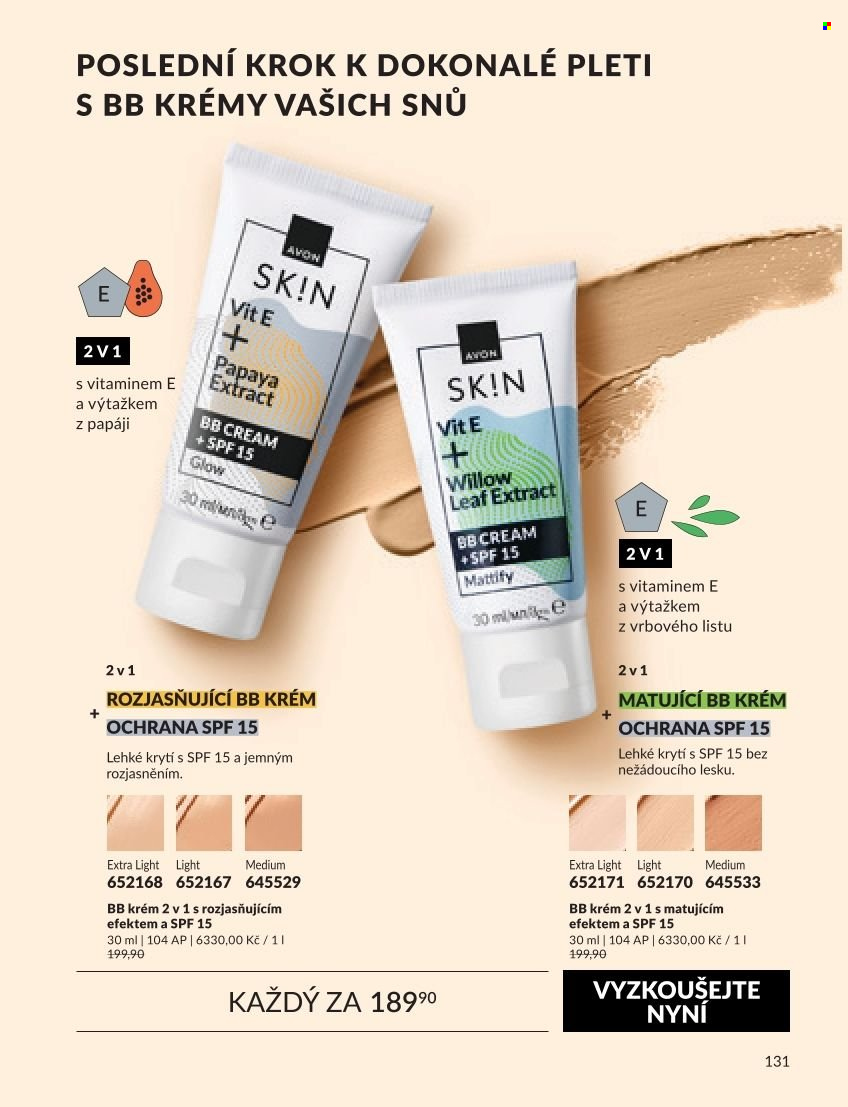 Leták AVON - 1.9.2026 - 30.9.2026. Strana 131