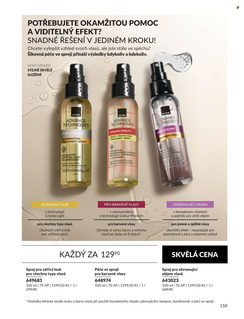 Leták AVON - 1.9.2026 - 30.9.2026. Strana 159