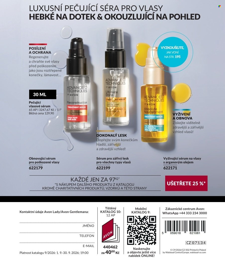 Leták AVON - 1.9.2026 - 30.9.2026. Strana 196