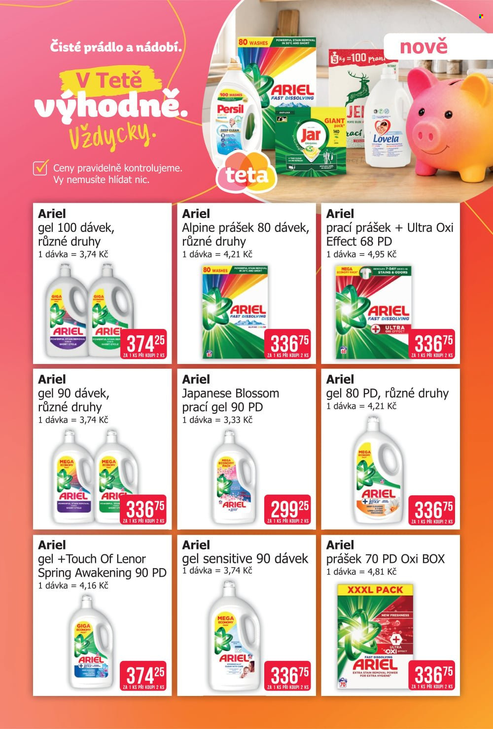 Leták Teta drogerie - 29.8.2026 - 4.9.2026. Strana 2