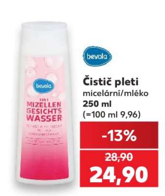 Čistič pleti micelární/mléko