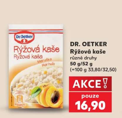 Dr. Oetker Rýžová kaše