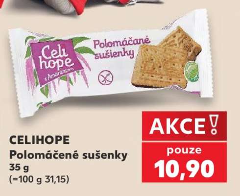 CELIHOPE Polomáčené sušenky