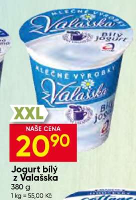 Jogurt bílý z Valašska