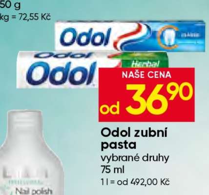 Odol zubní pasta*