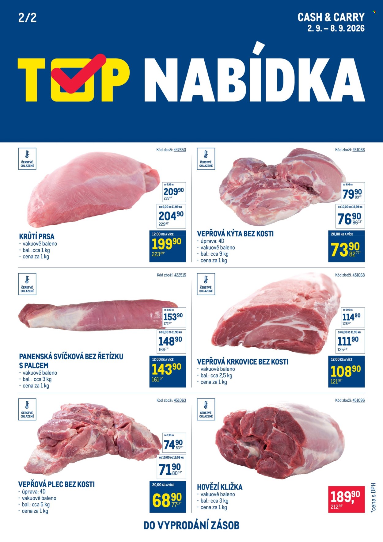Leták MAKRO - 2.9.2026 - 8.9.2026. Strana 2