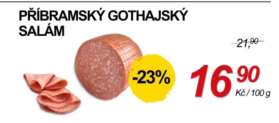 Příbramský gothajský salám