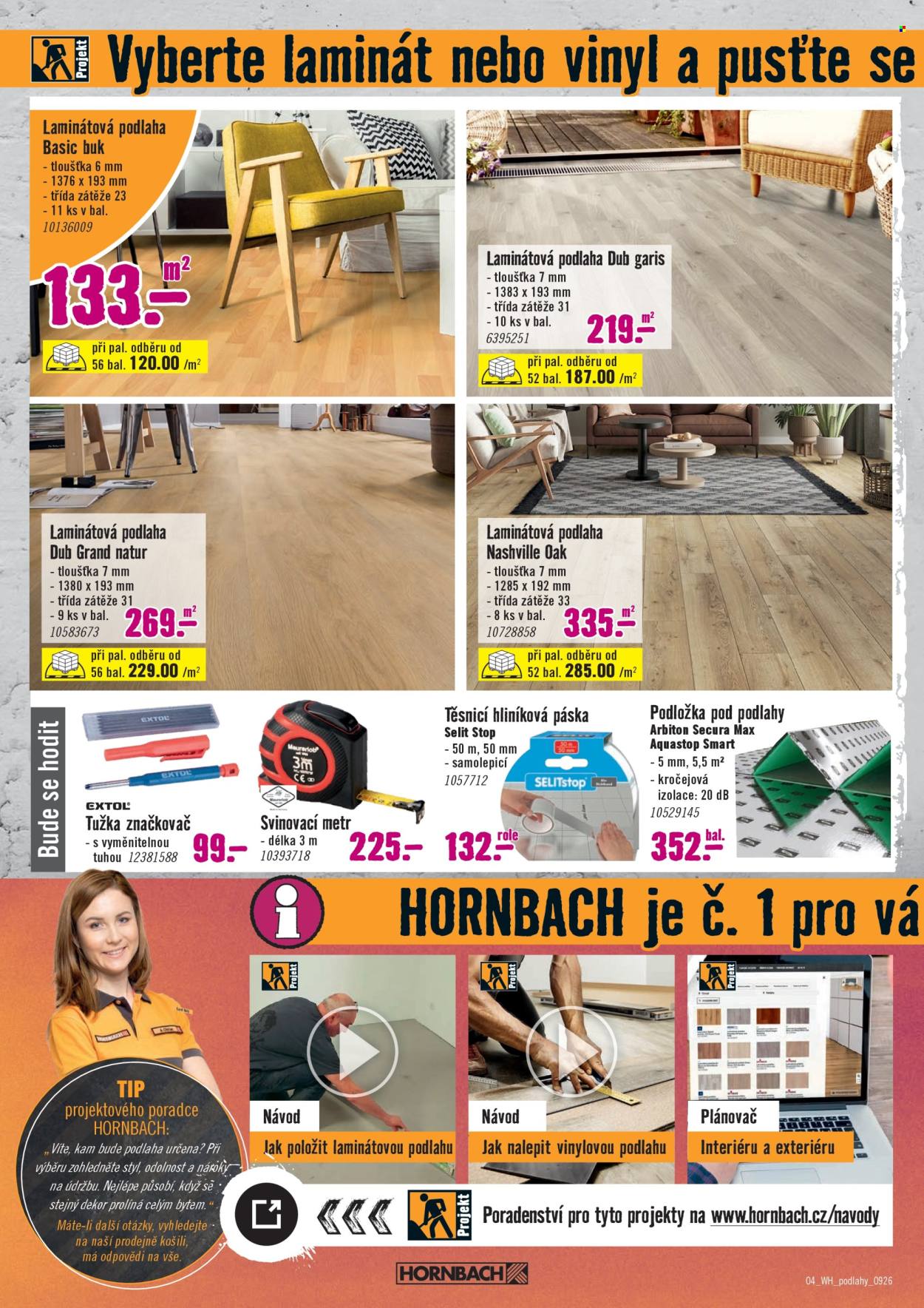 Leták HORNBACH - 2.9.2026 - 16.9.2026. Strana 4