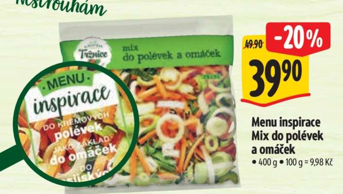Menu inspirace Mix do polévek a omáček