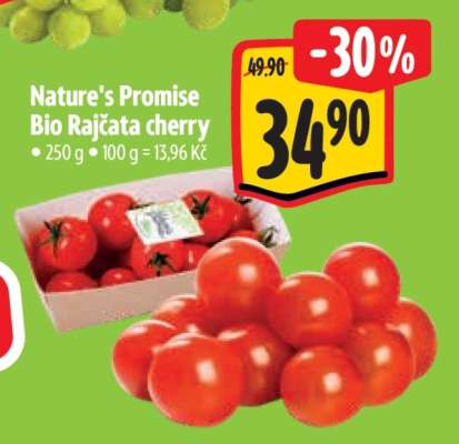 Nature’s Promise Bio Rajčata cherry •