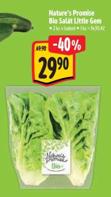 Nature‘s Promise Bio Salát little gem
