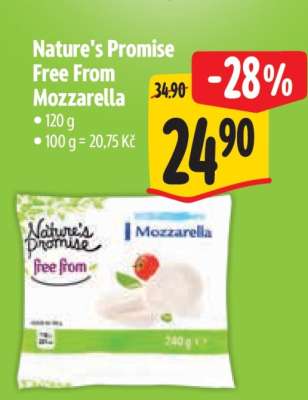 Nature’s Promise Free from Mozzarella