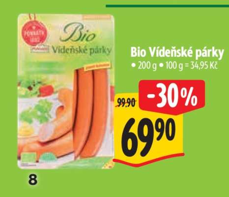 BIO VÍDEŇSKÉ PÁRKY