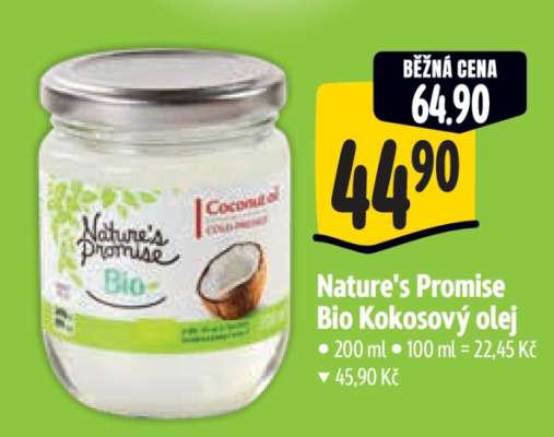 Nature’s Promise Bio Kokosový olej