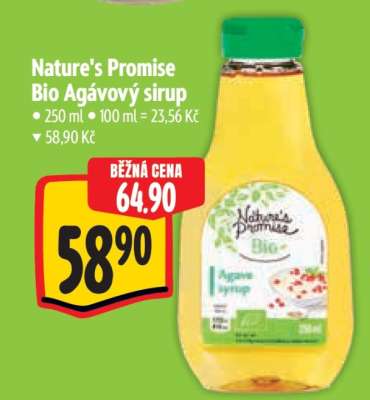 Nature's Promise Bio Agávový sirup