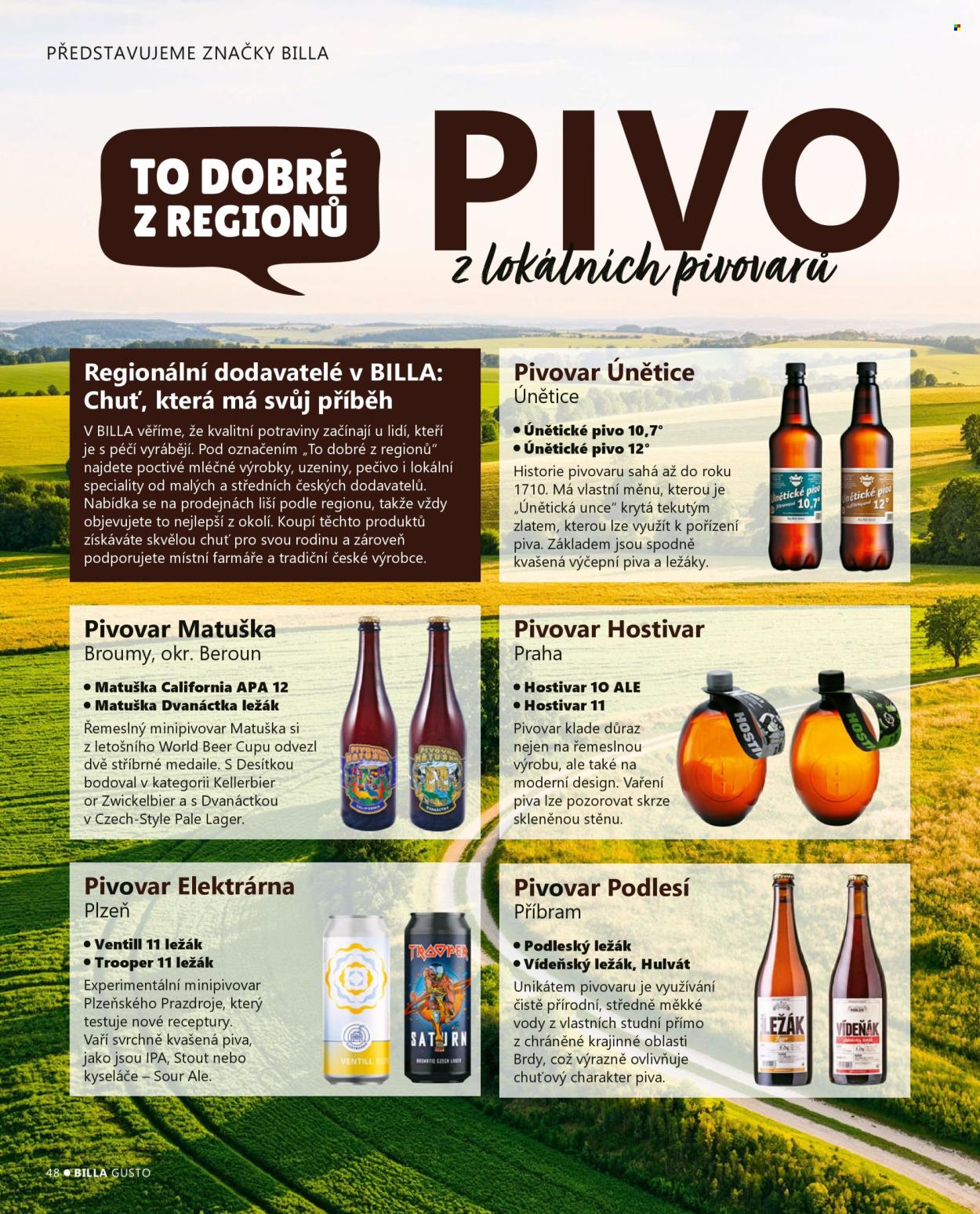 Leták BILLA. Strana 48
