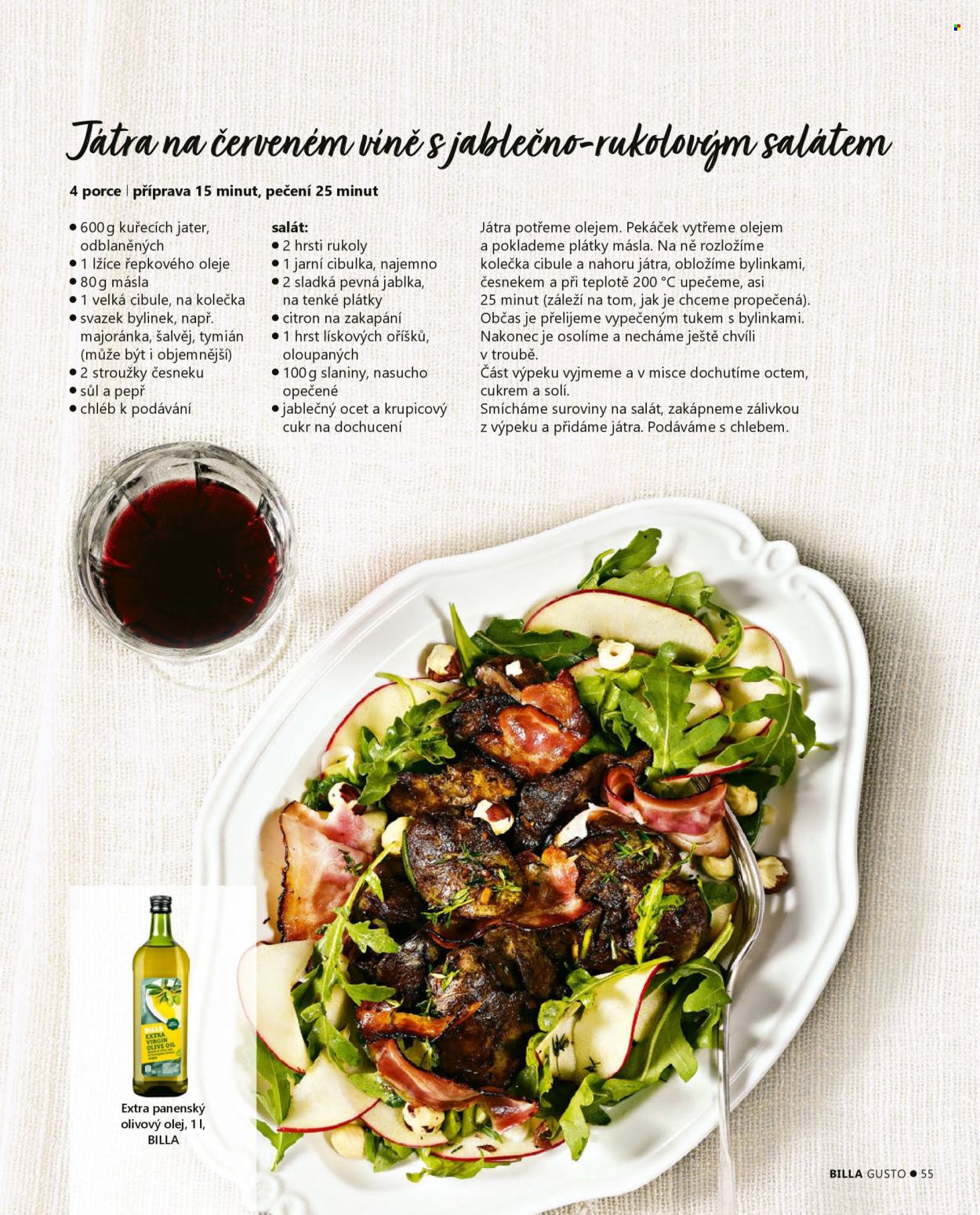 Leták BILLA. Strana 55