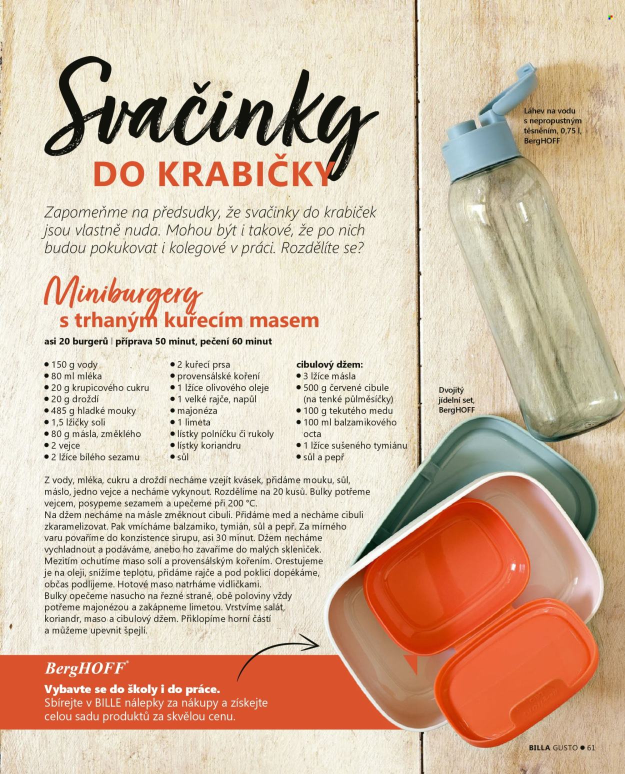Leták BILLA. Strana 61