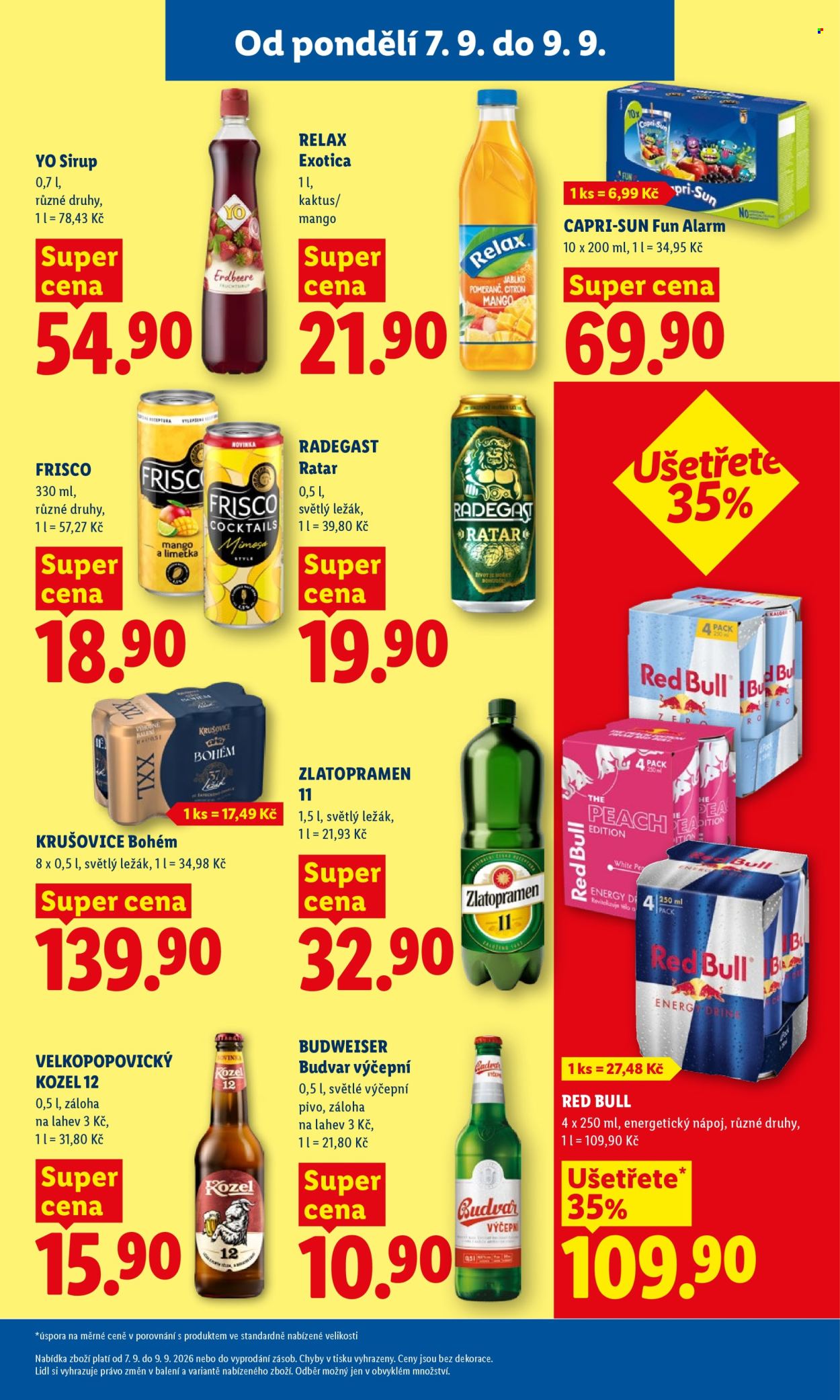 Leták Lidl - 7.9.2026 - 9.9.2026. Strana 27