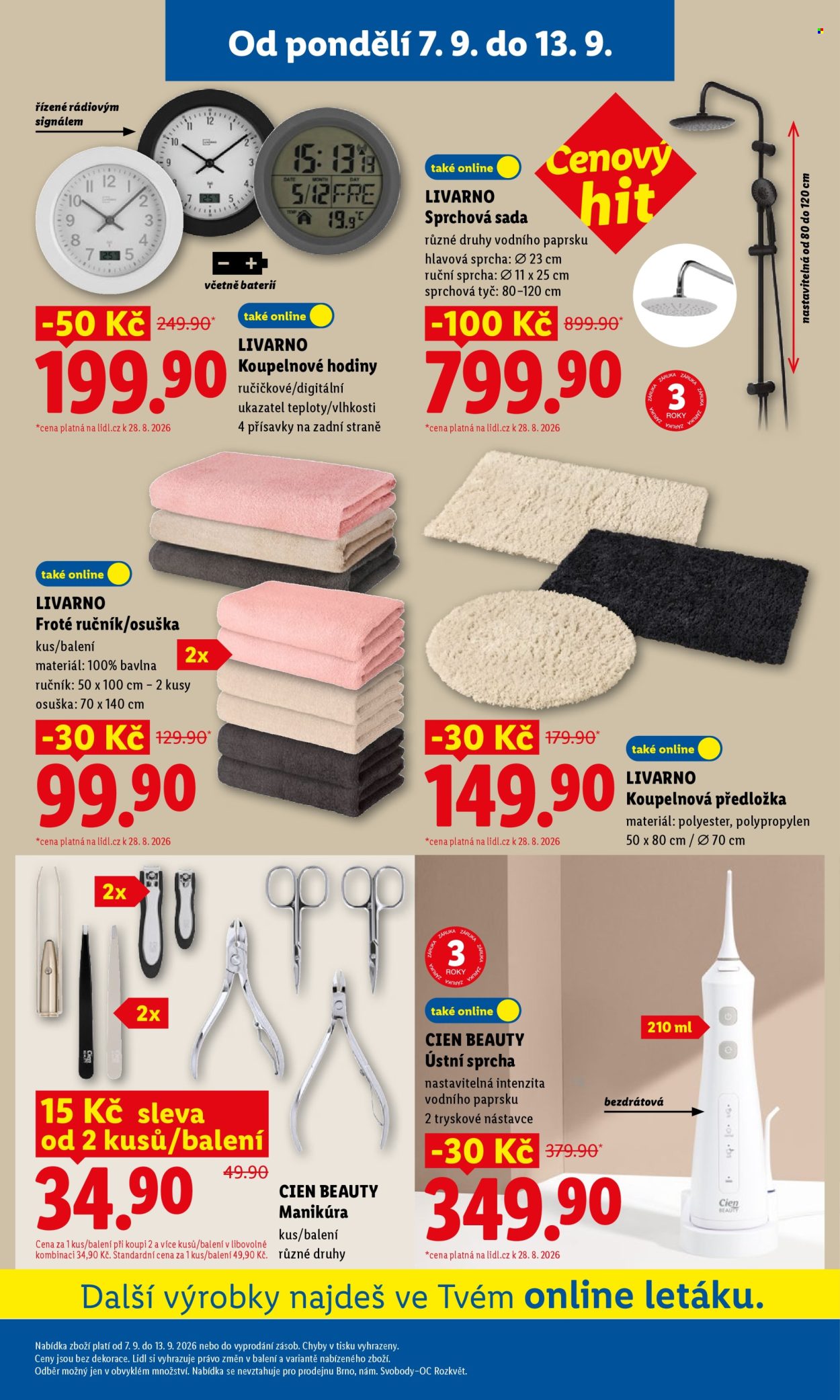 Leták Lidl - 7.9.2026 - 9.9.2026. Strana 33