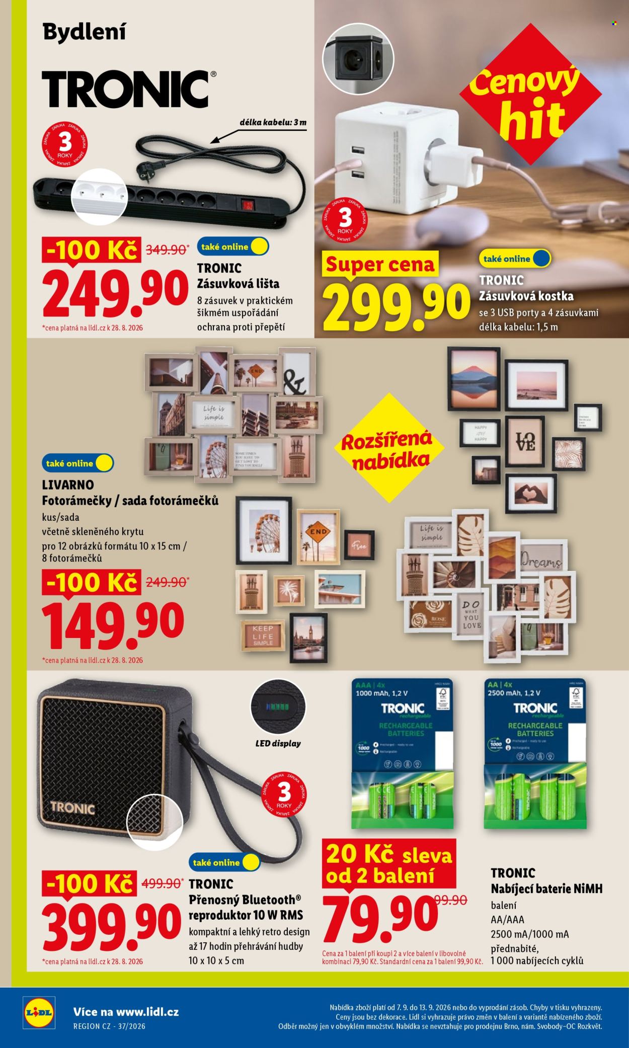 Leták Lidl - 7.9.2026 - 9.9.2026. Strana 40