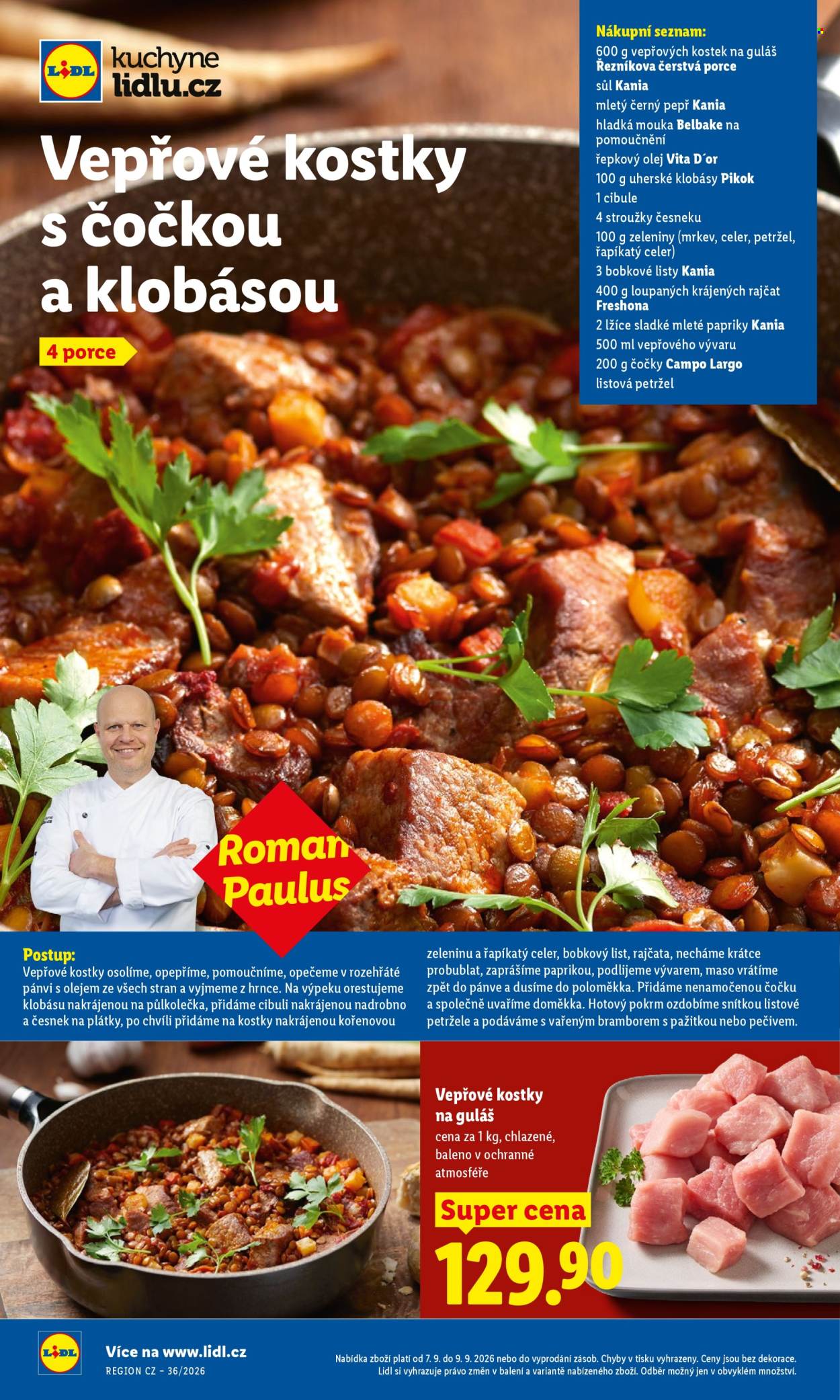 Leták Lidl - 7.9.2026 - 9.9.2026. Strana 46