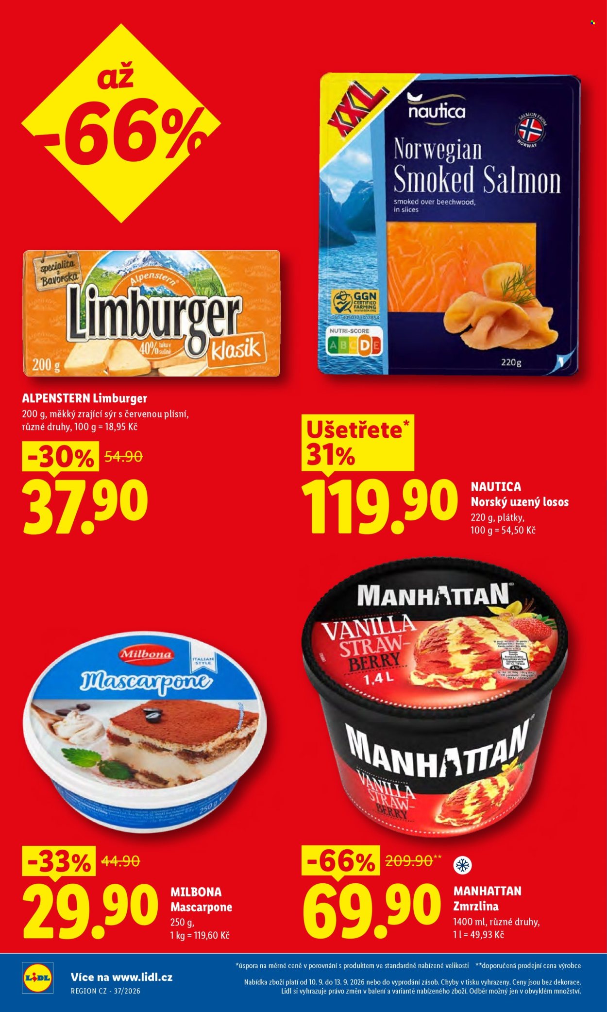 Leták Lidl - 10.9.2026 - 13.9.2026. Strana 4
