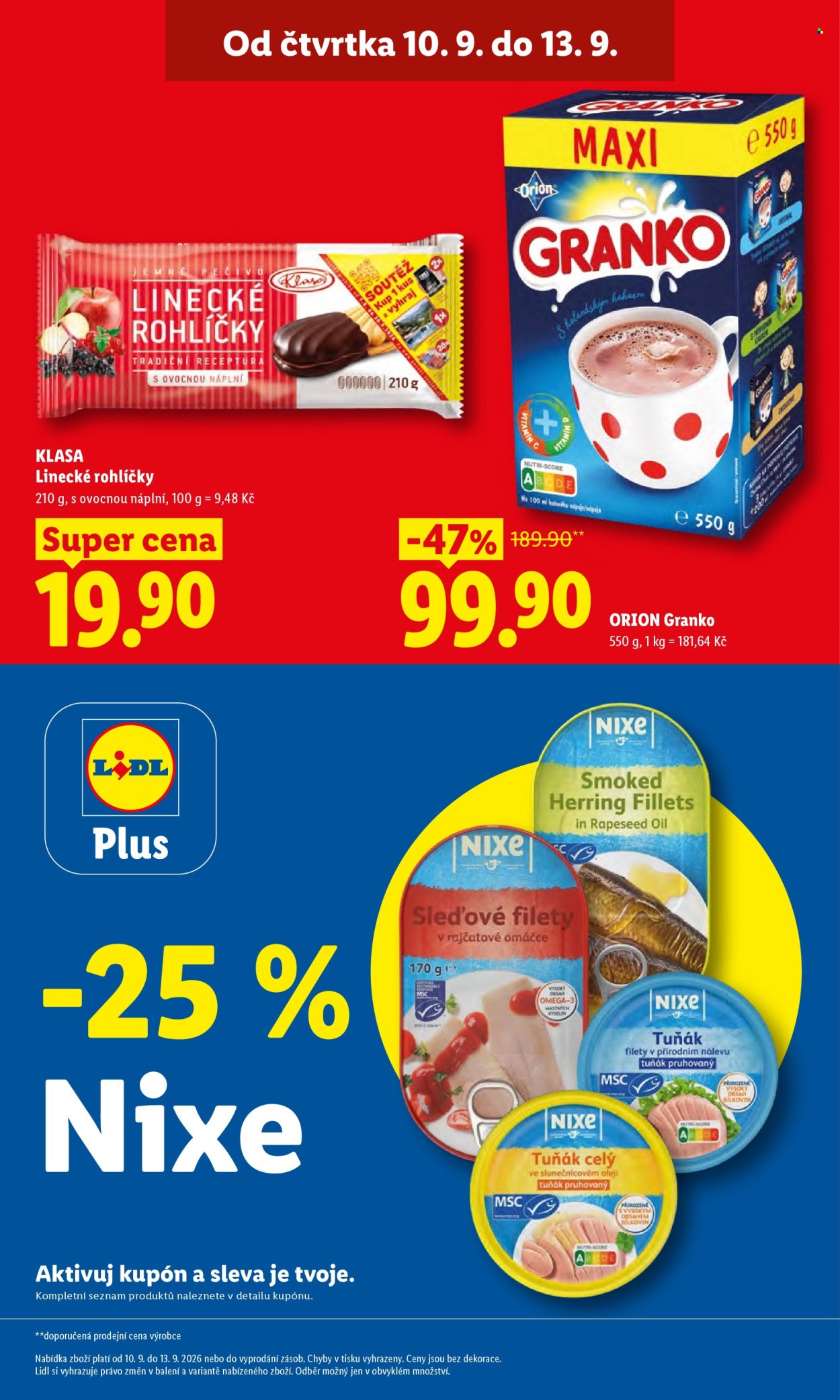 Leták Lidl - 10.9.2026 - 13.9.2026. Strana 5