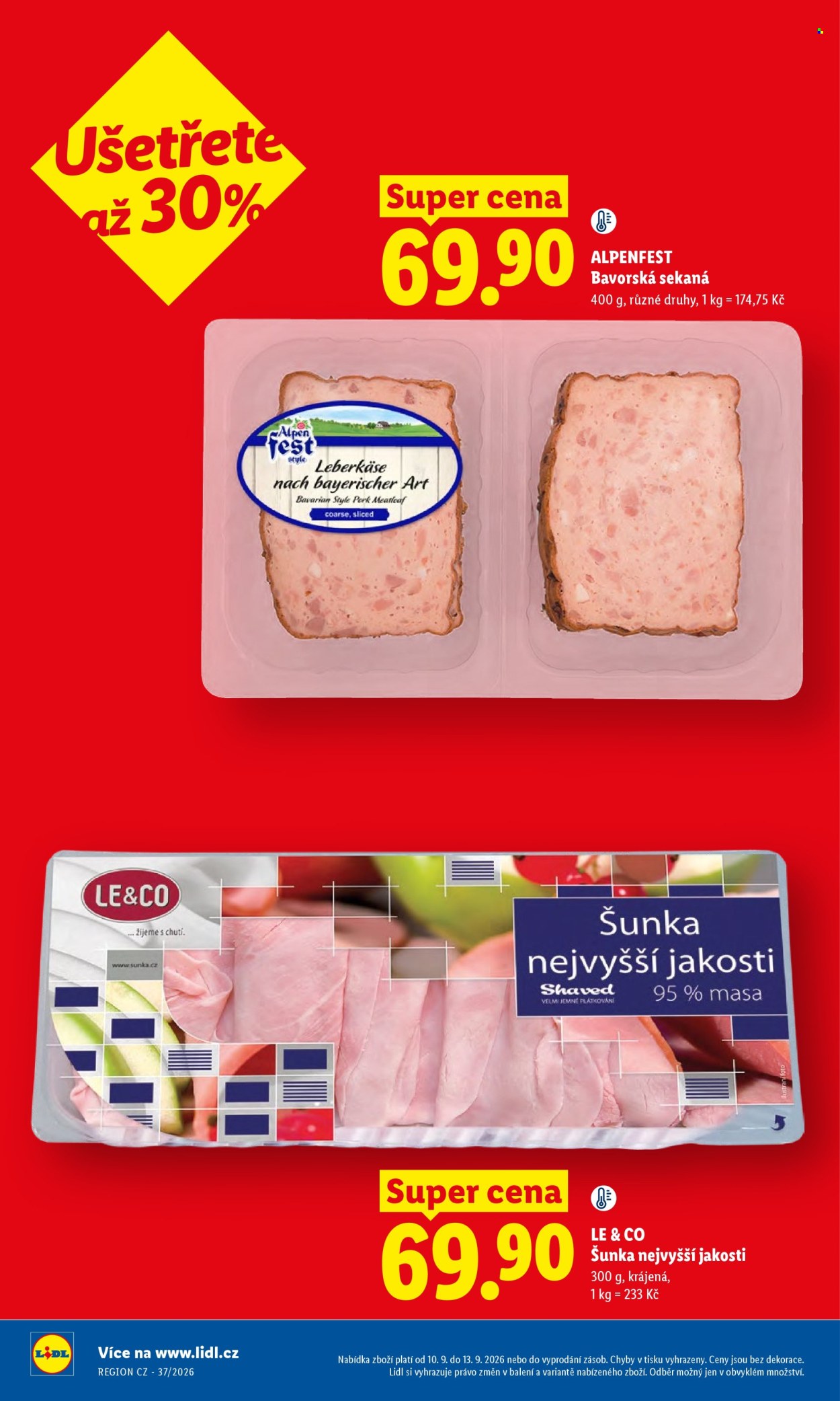 Leták Lidl - 10.9.2026 - 13.9.2026. Strana 10