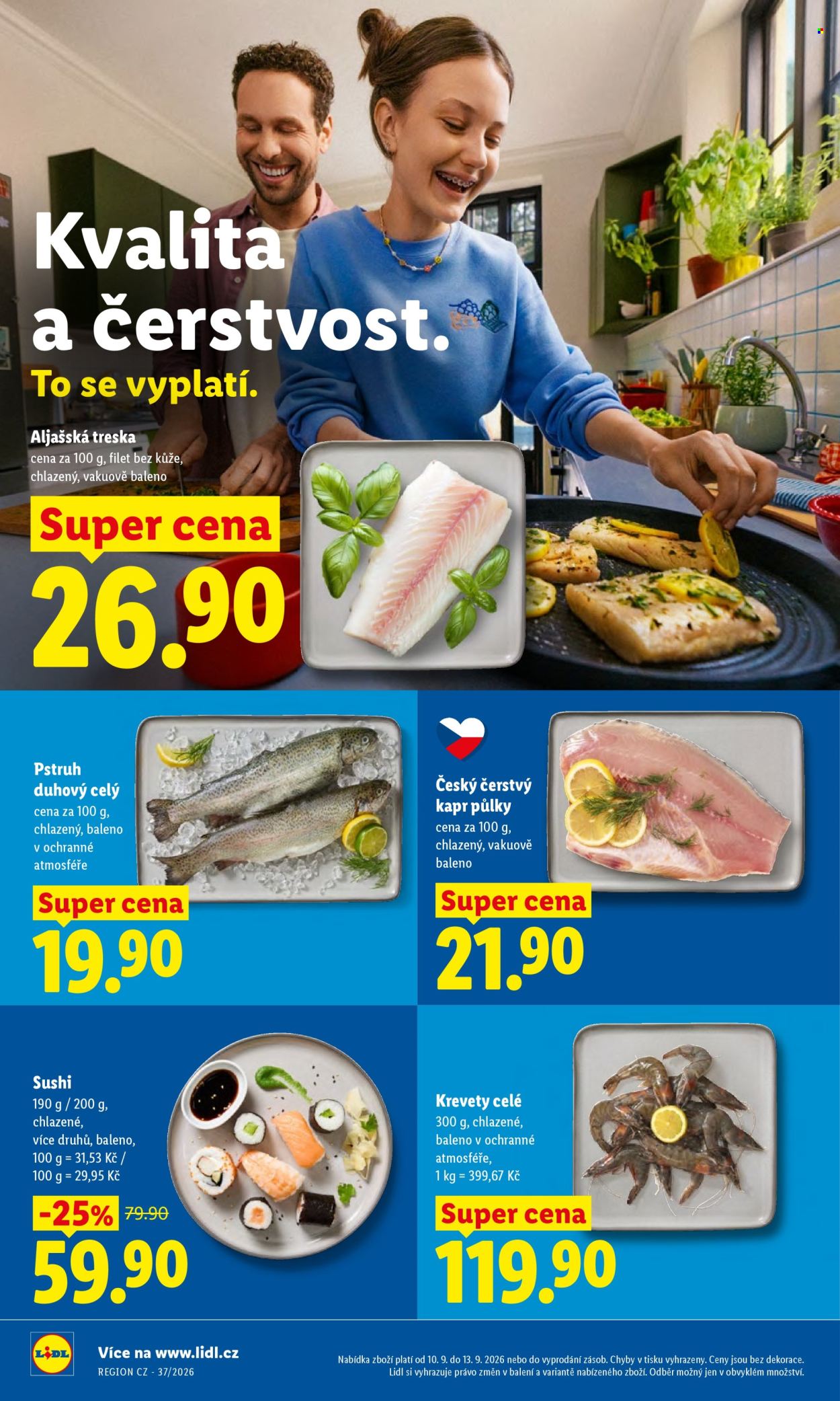 Leták Lidl - 10.9.2026 - 13.9.2026. Strana 16