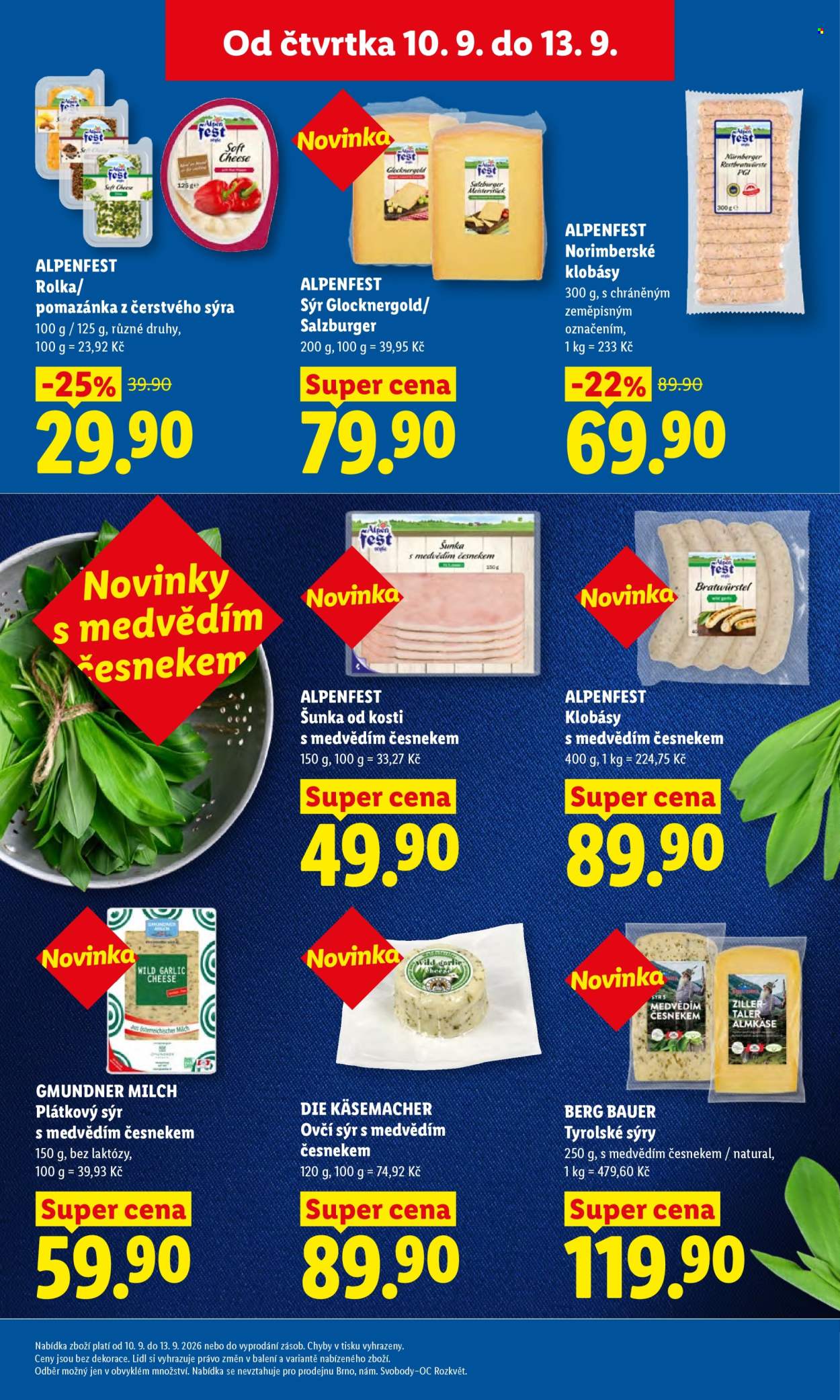Leták Lidl - 10.9.2026 - 13.9.2026. Strana 25