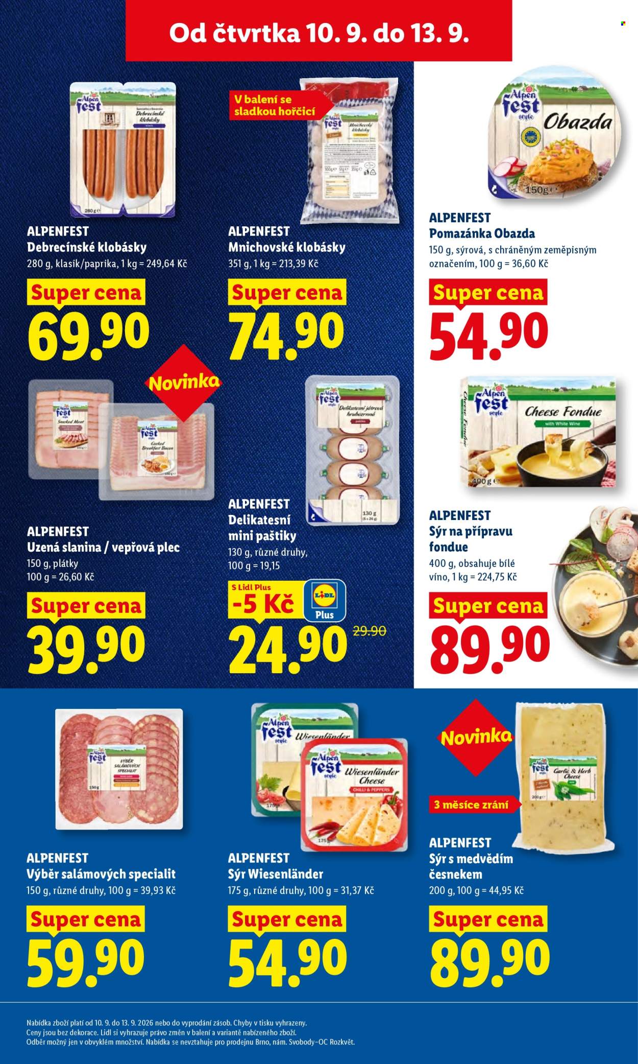 Leták Lidl - 10.9.2026 - 13.9.2026. Strana 27