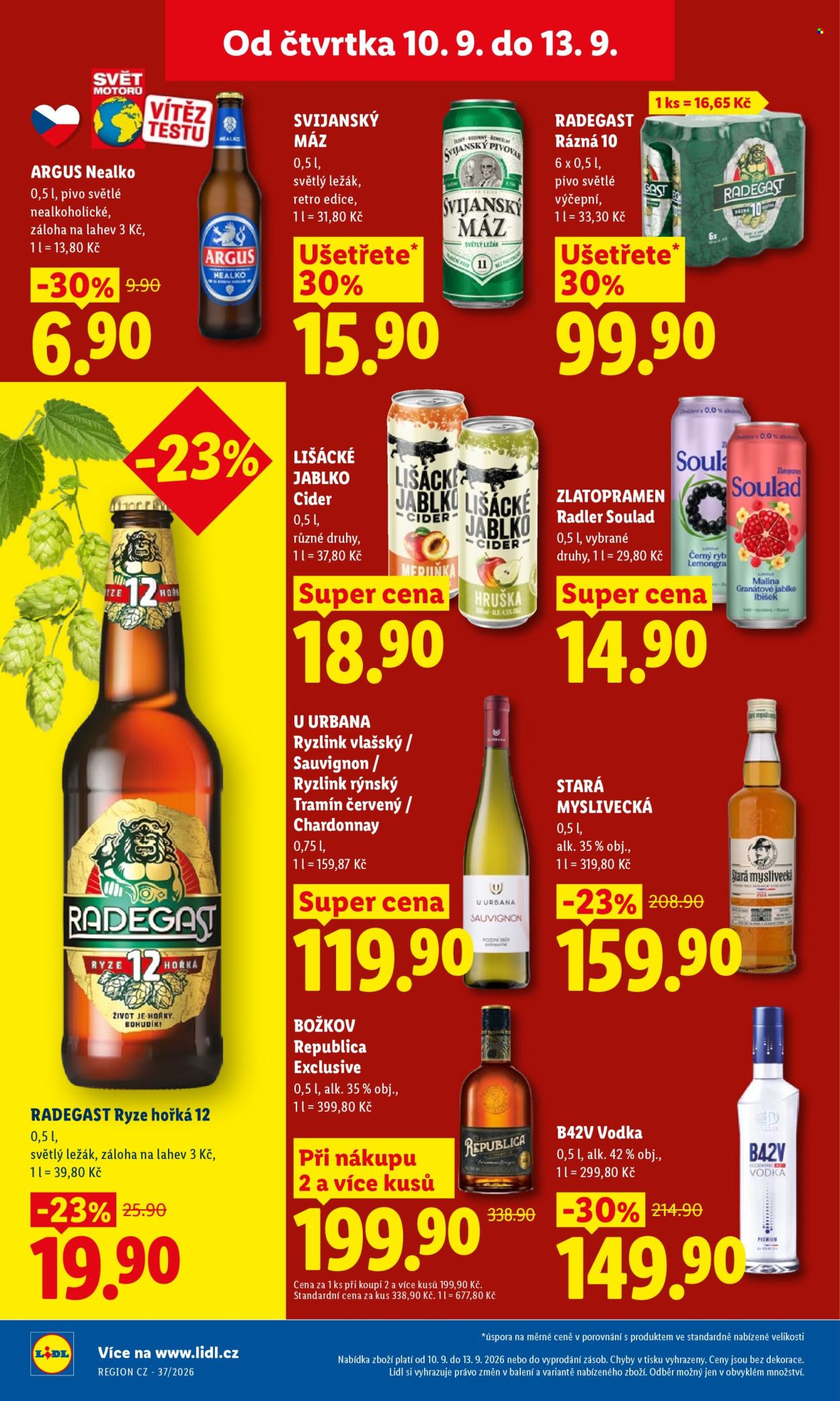 Leták Lidl - 10.9.2026 - 13.9.2026. Strana 30